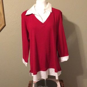 Karen Scott blouse size OX